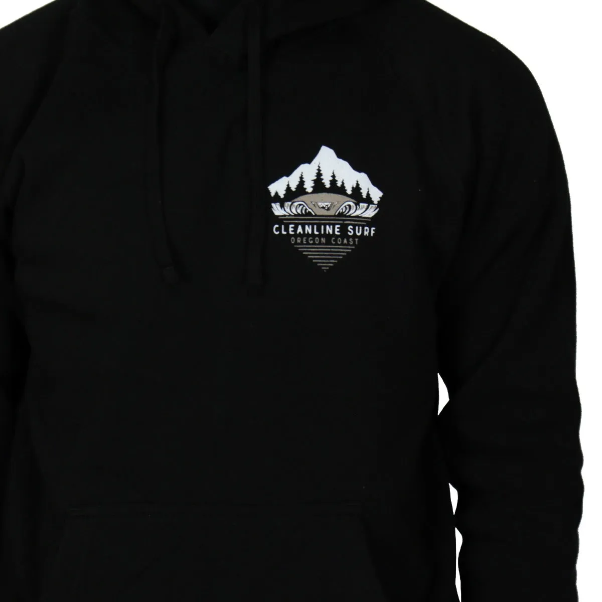 Cleanline North Peak Hoodie - Black