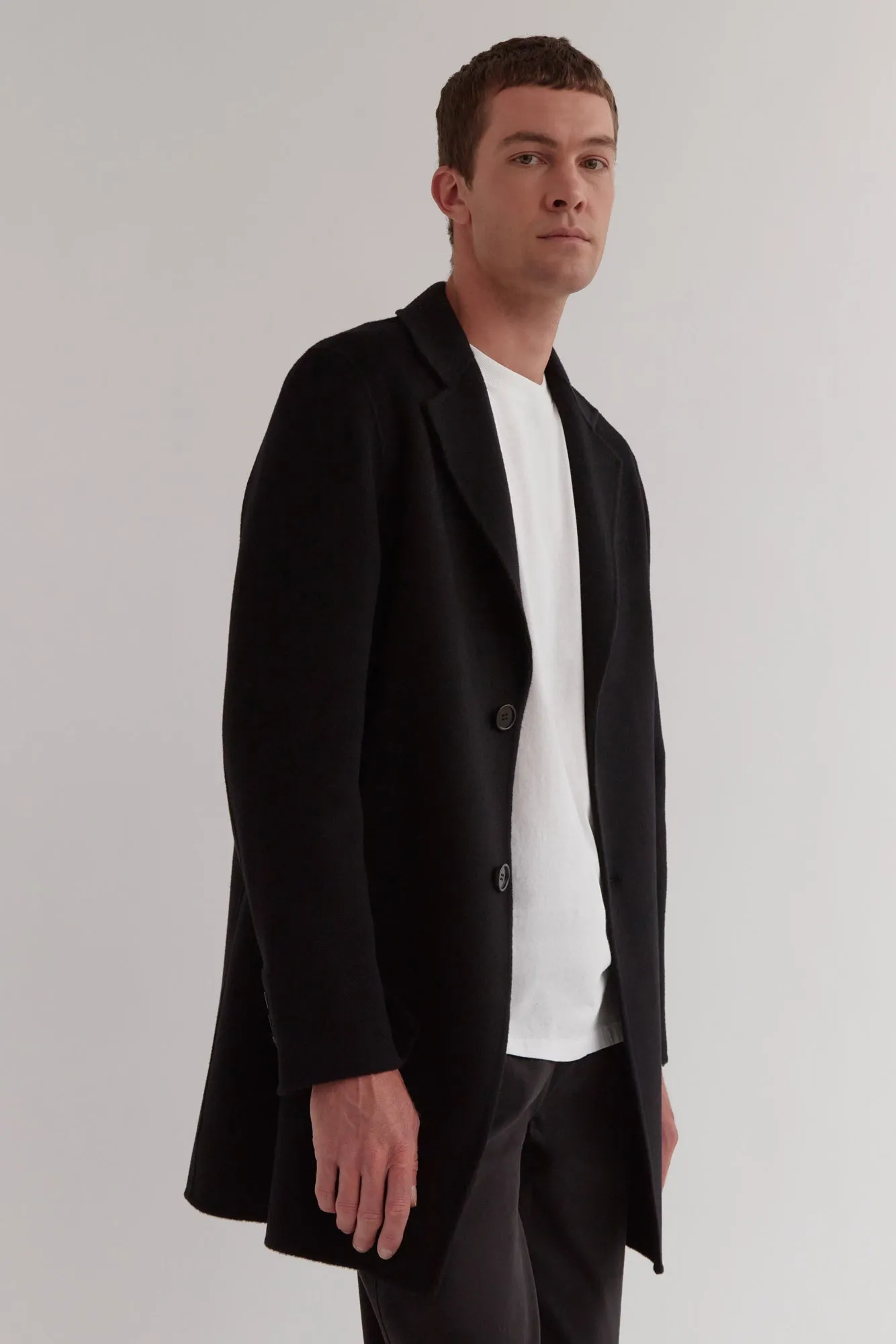 Coda Wool Coat - Black