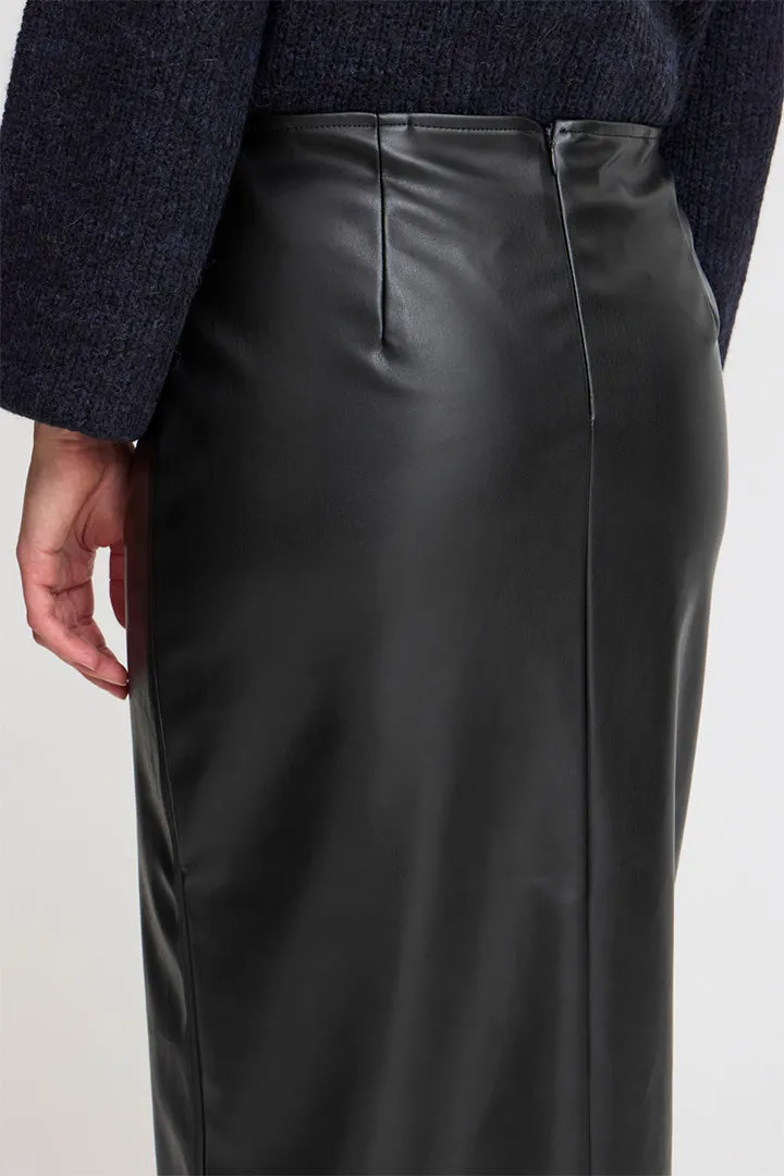 Comano Leather Skirt