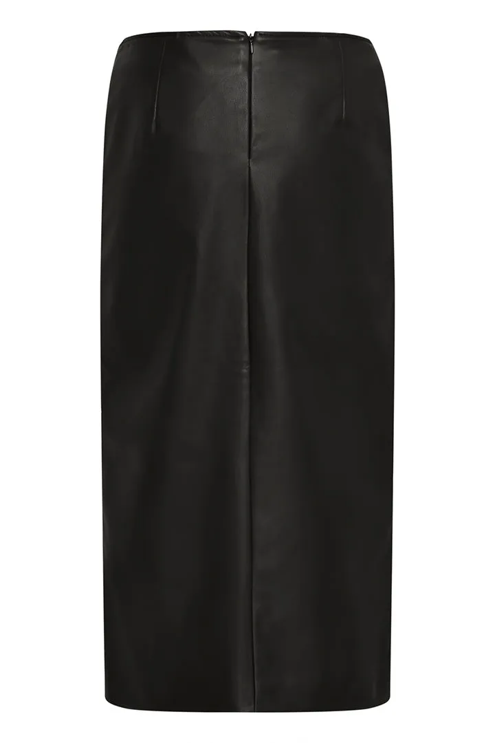 Comano Leather Skirt