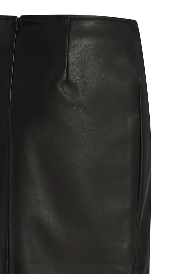 Comano Leather Skirt