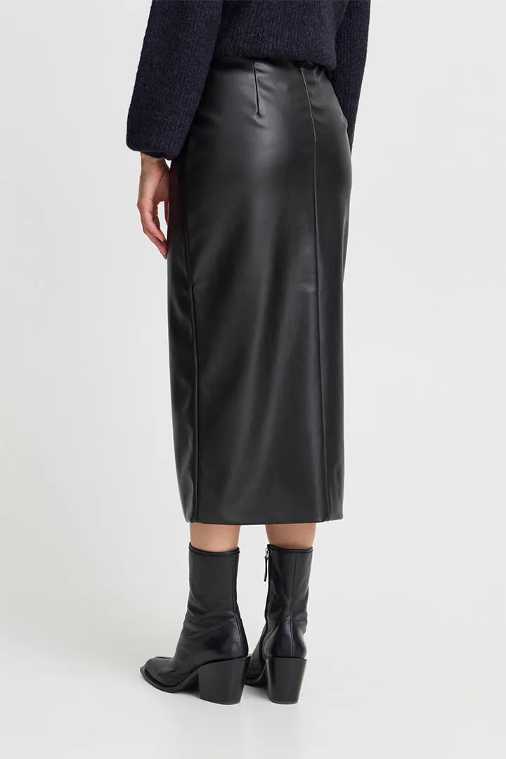 Comano Leather Skirt