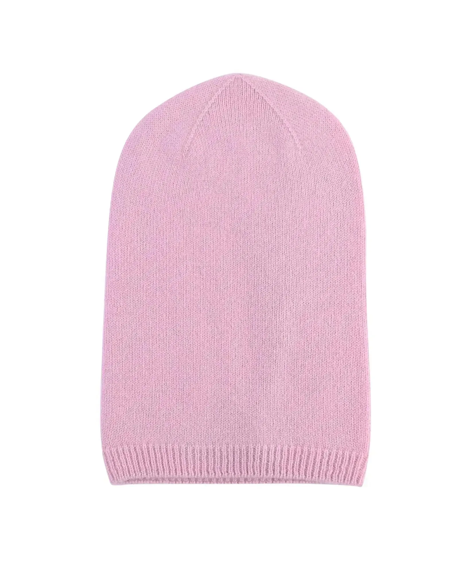 Crown of Edinburgh Cashmere Women's Cashmere Women Slouchy Beanie in Rose - One Size