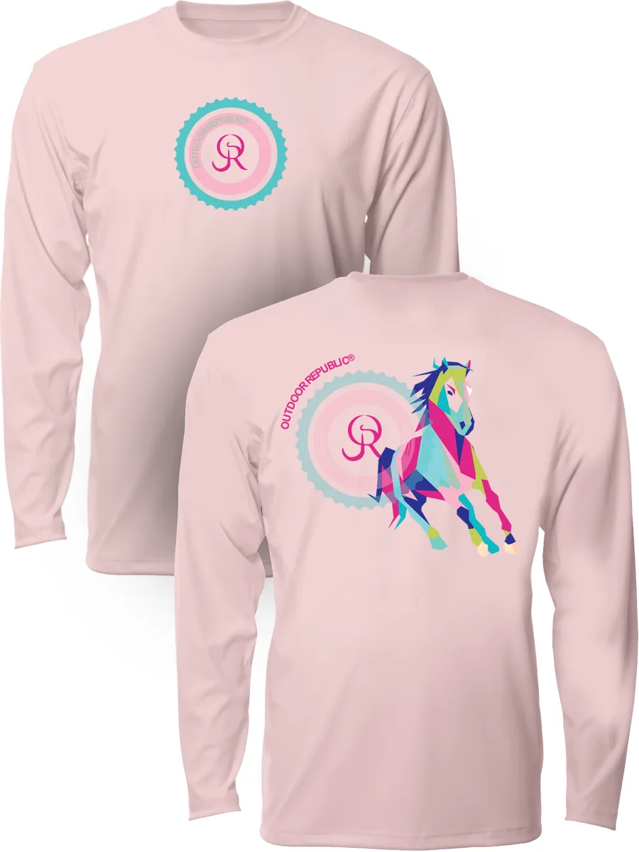 Cubed Horse - Women's UPF Performance Shirt