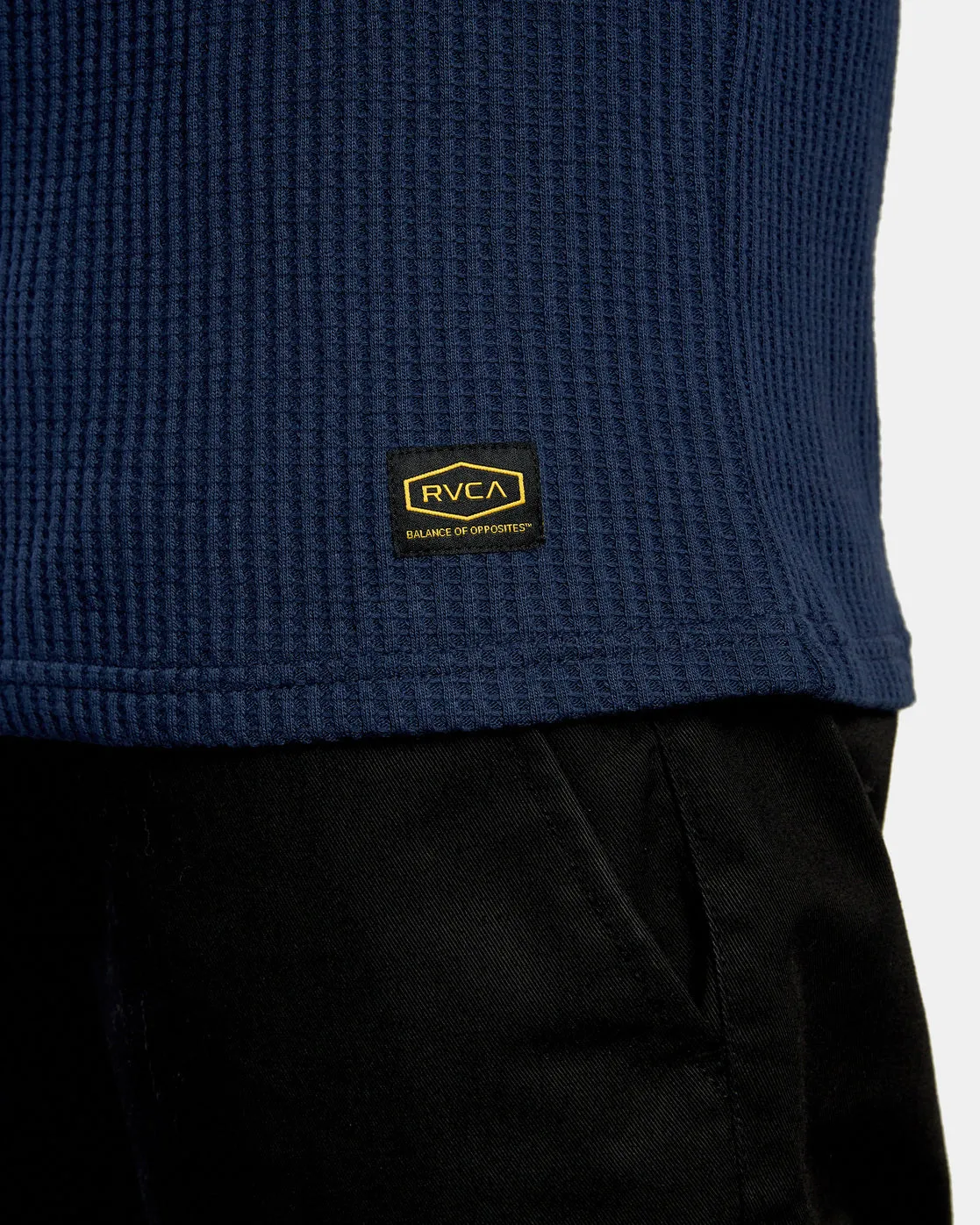 Dayshift Long Sleeve Thermal Shirt - Navy