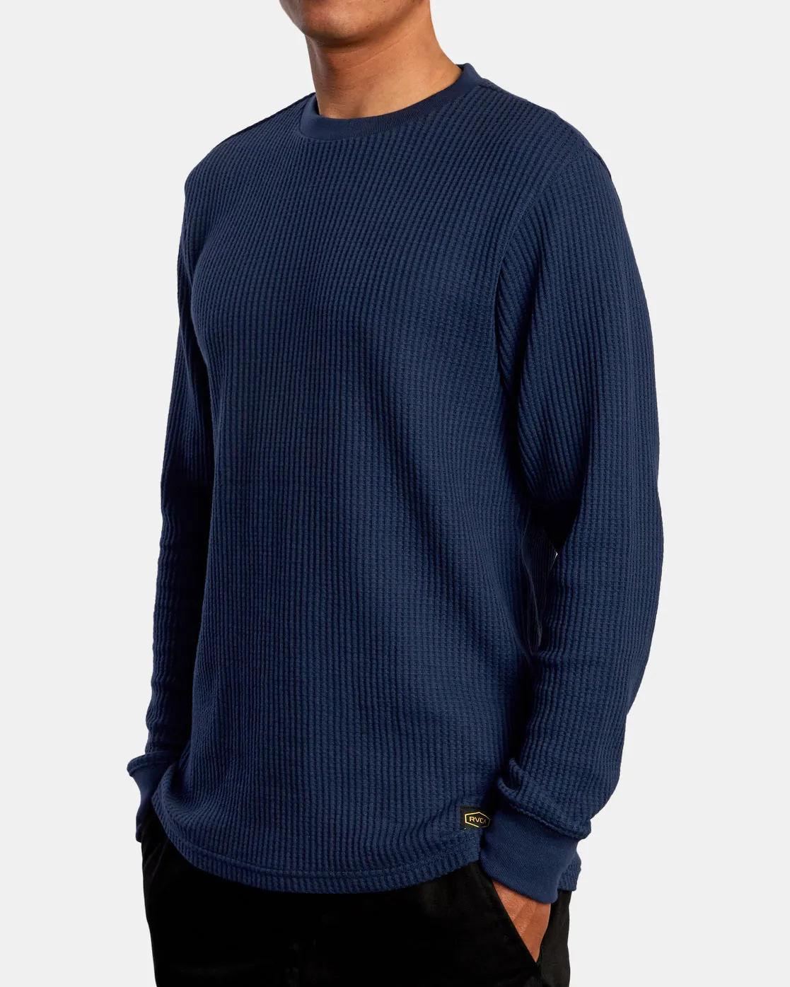 Dayshift Long Sleeve Thermal Shirt - Navy