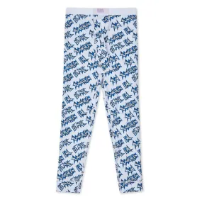 ERL - Kids Cotton Printed Long John Knit - (Blue/White)