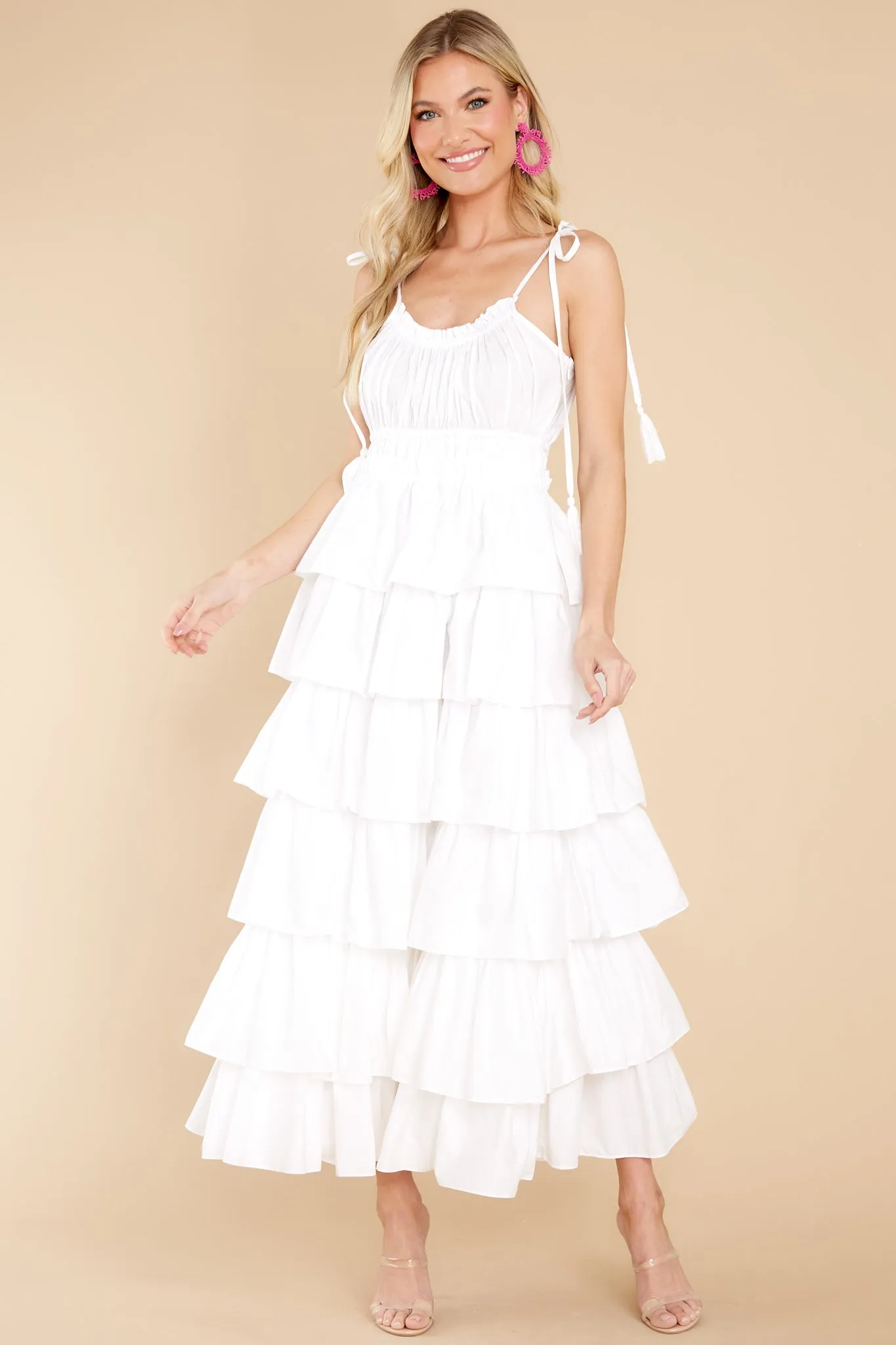 Essence Of Love White Maxi Dress