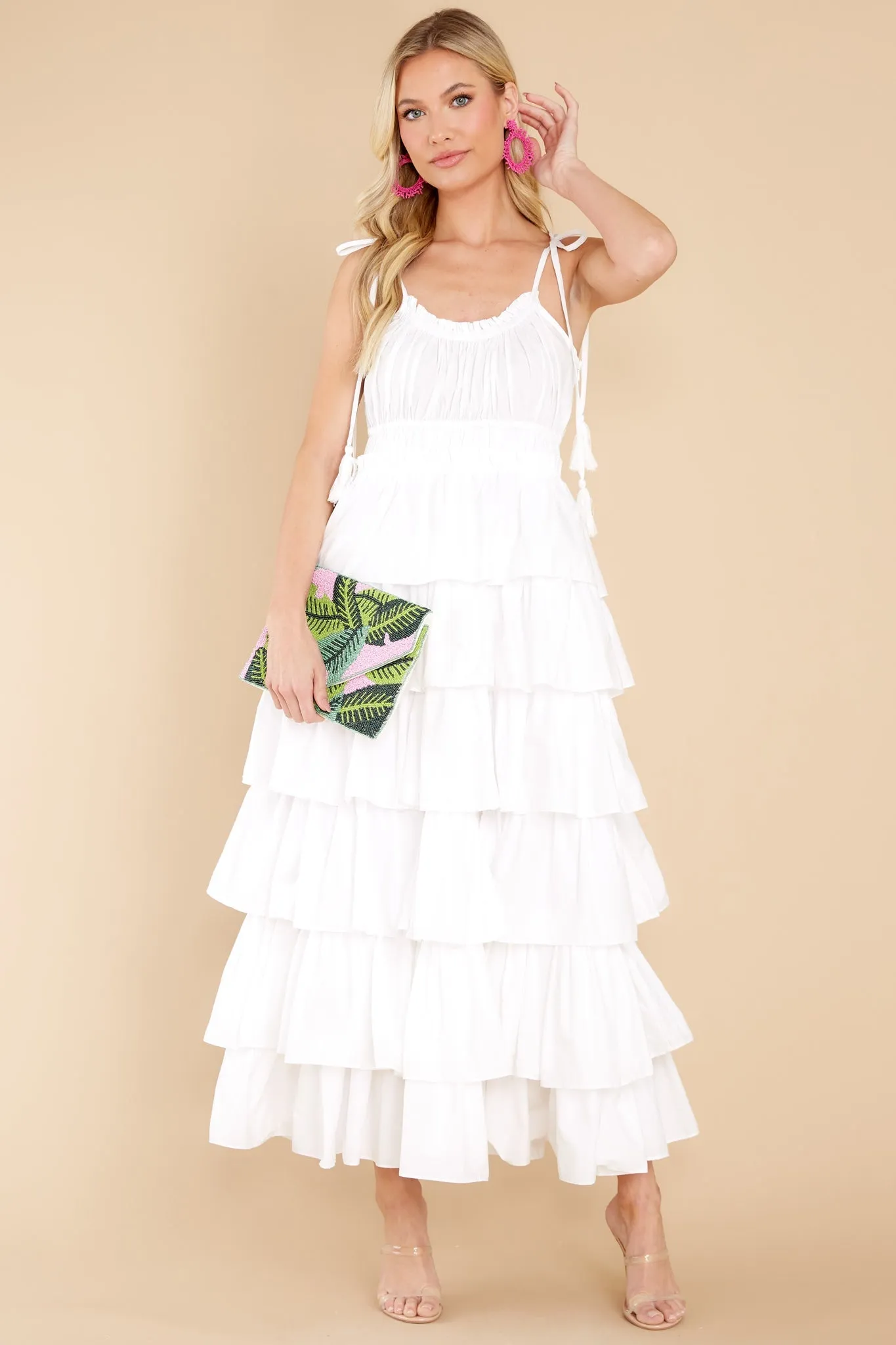 Essence Of Love White Maxi Dress