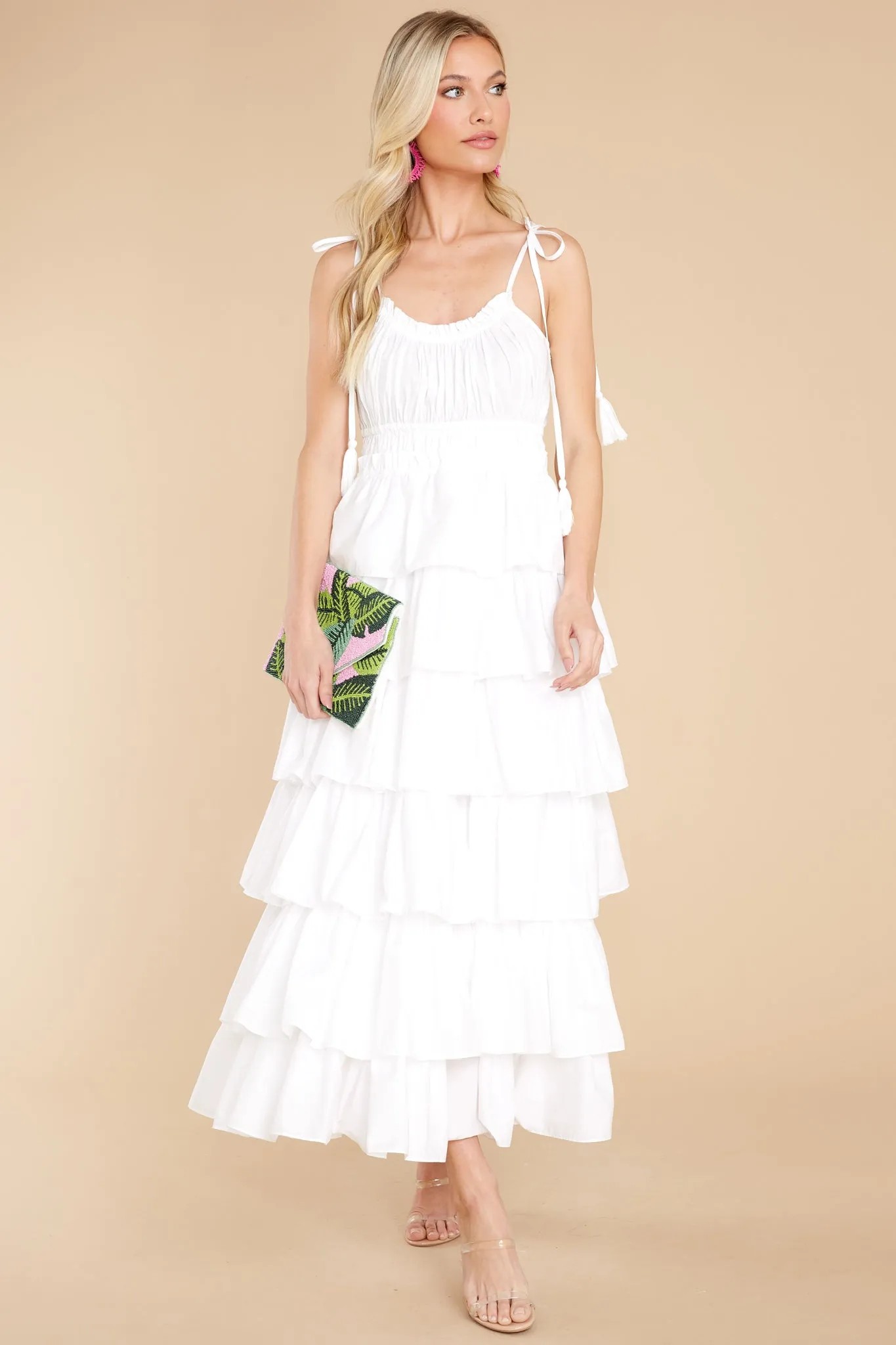 Essence Of Love White Maxi Dress