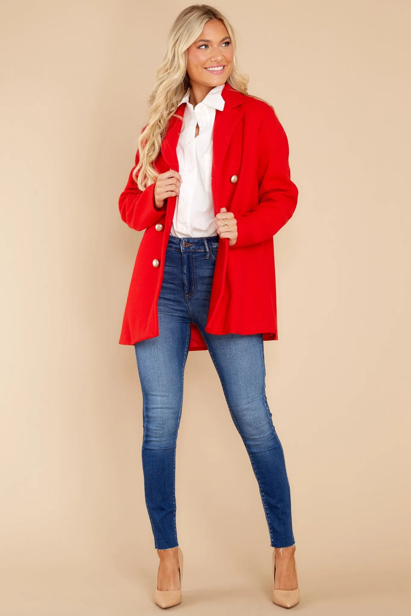 Fit For A Queen Red Coat