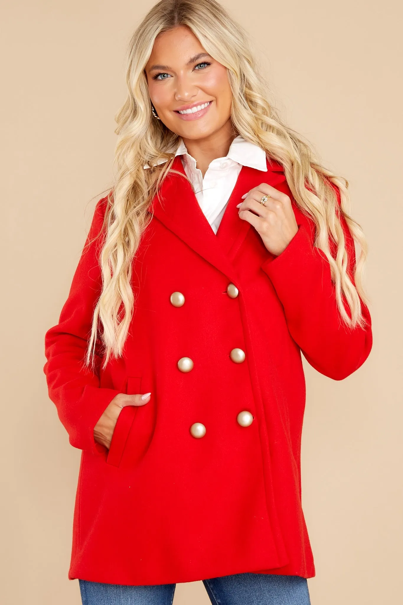 Fit For A Queen Red Coat