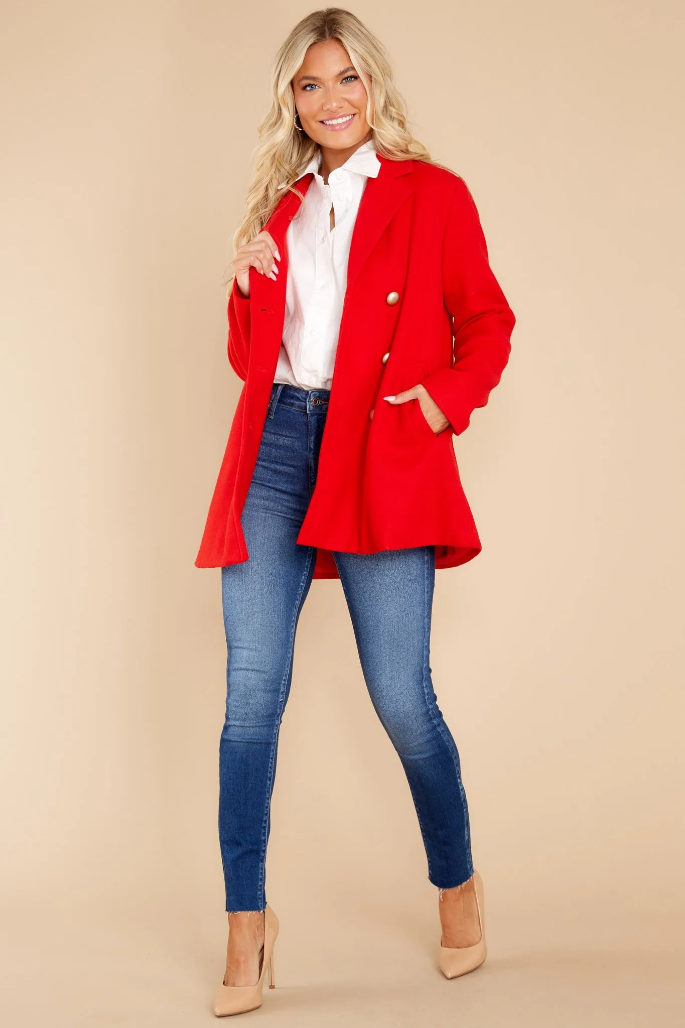 Fit For A Queen Red Coat