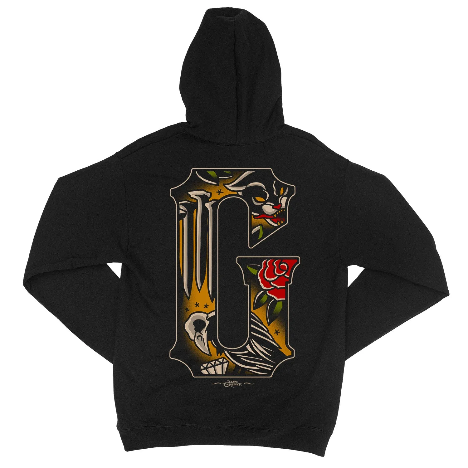 Flash Panther Black - Pullover Hoodie