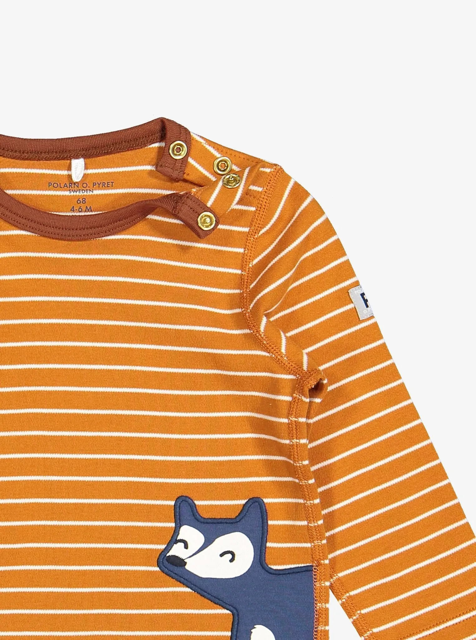 Fox Applique Baby Top