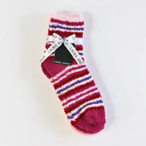 Fuschia Slipper Socks