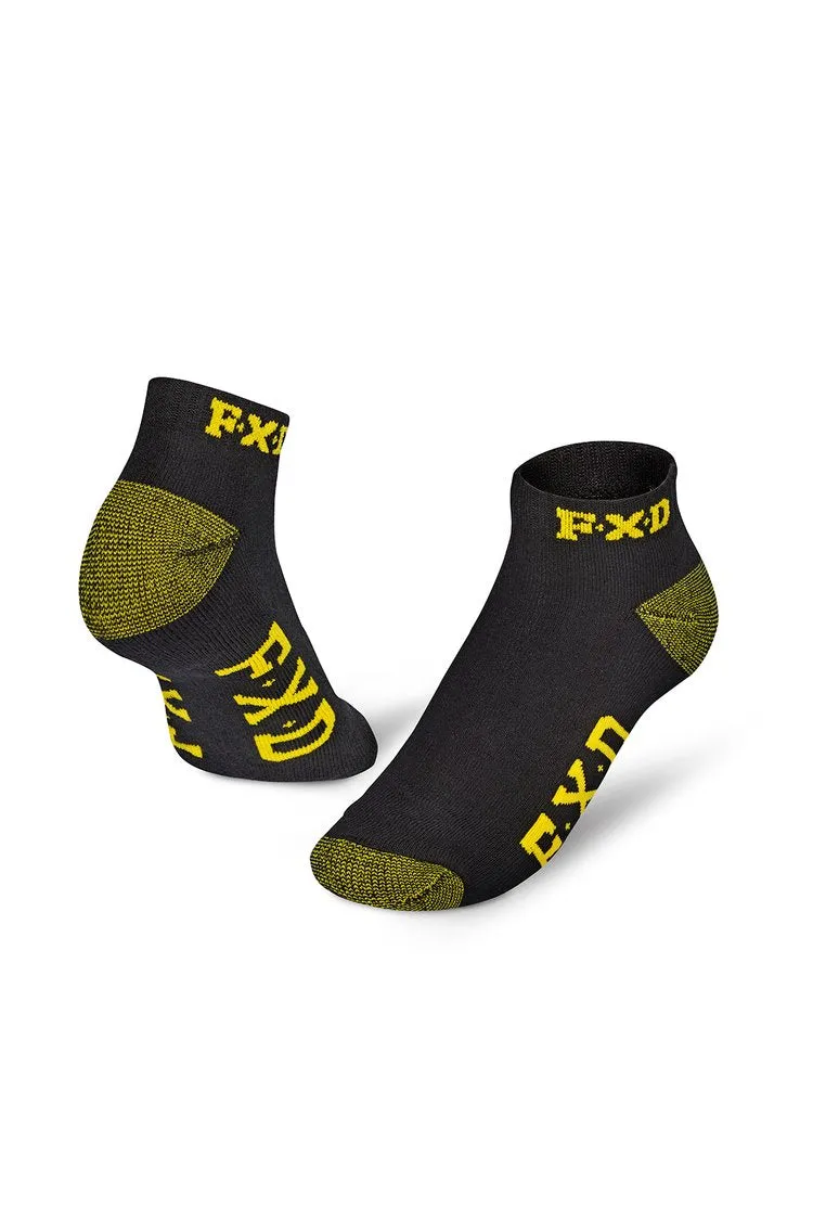 FXD SK3 - 5 Pack Multi Coloured Ankle Socks