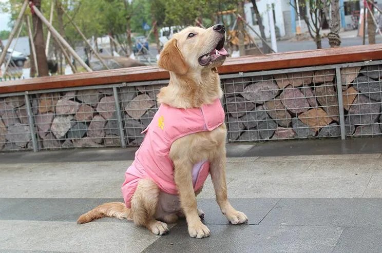 Gooby Padded Cold Weather Vest Reversible For Loved Dog