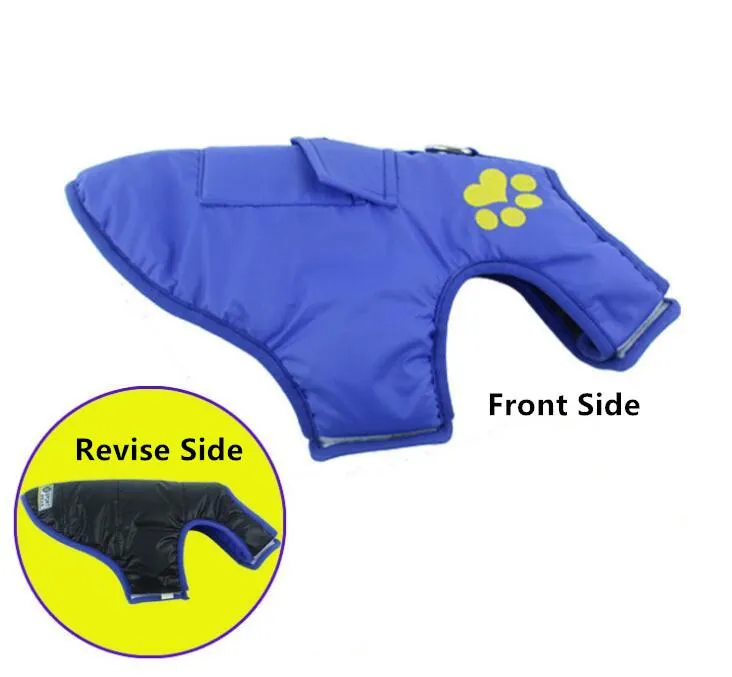 Gooby Padded Cold Weather Vest Reversible For Loved Dog