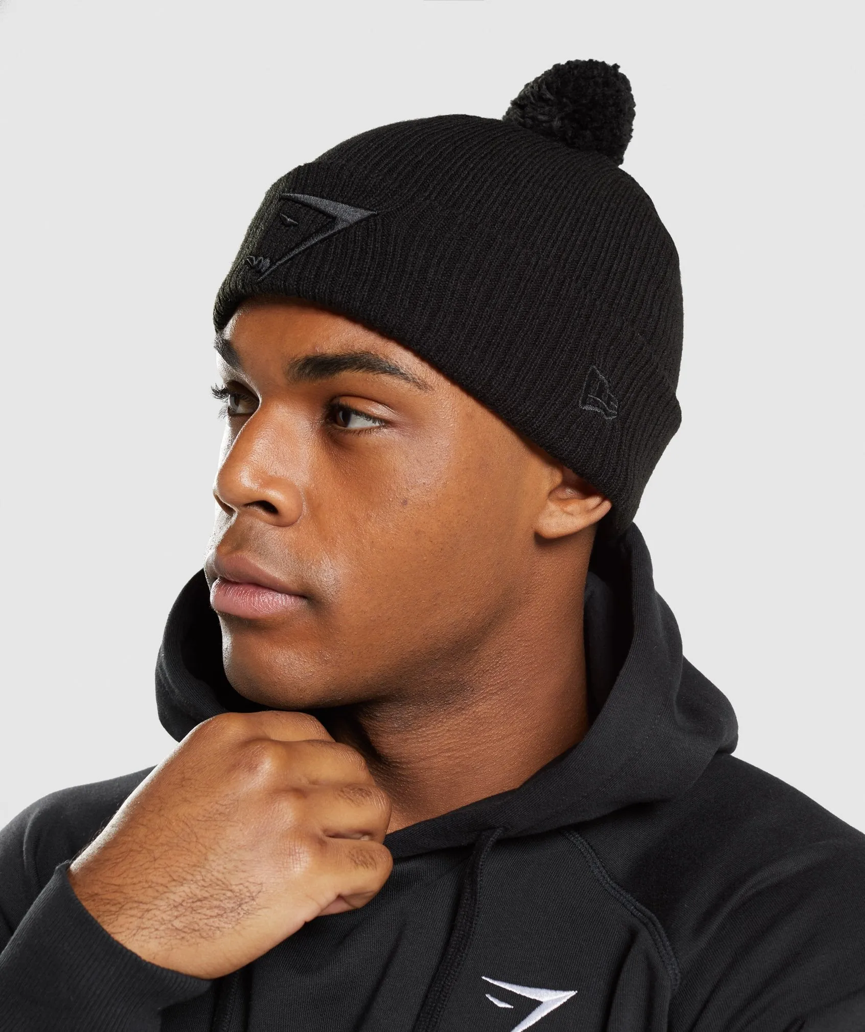 Gymshark New Era Mini Pom - Black