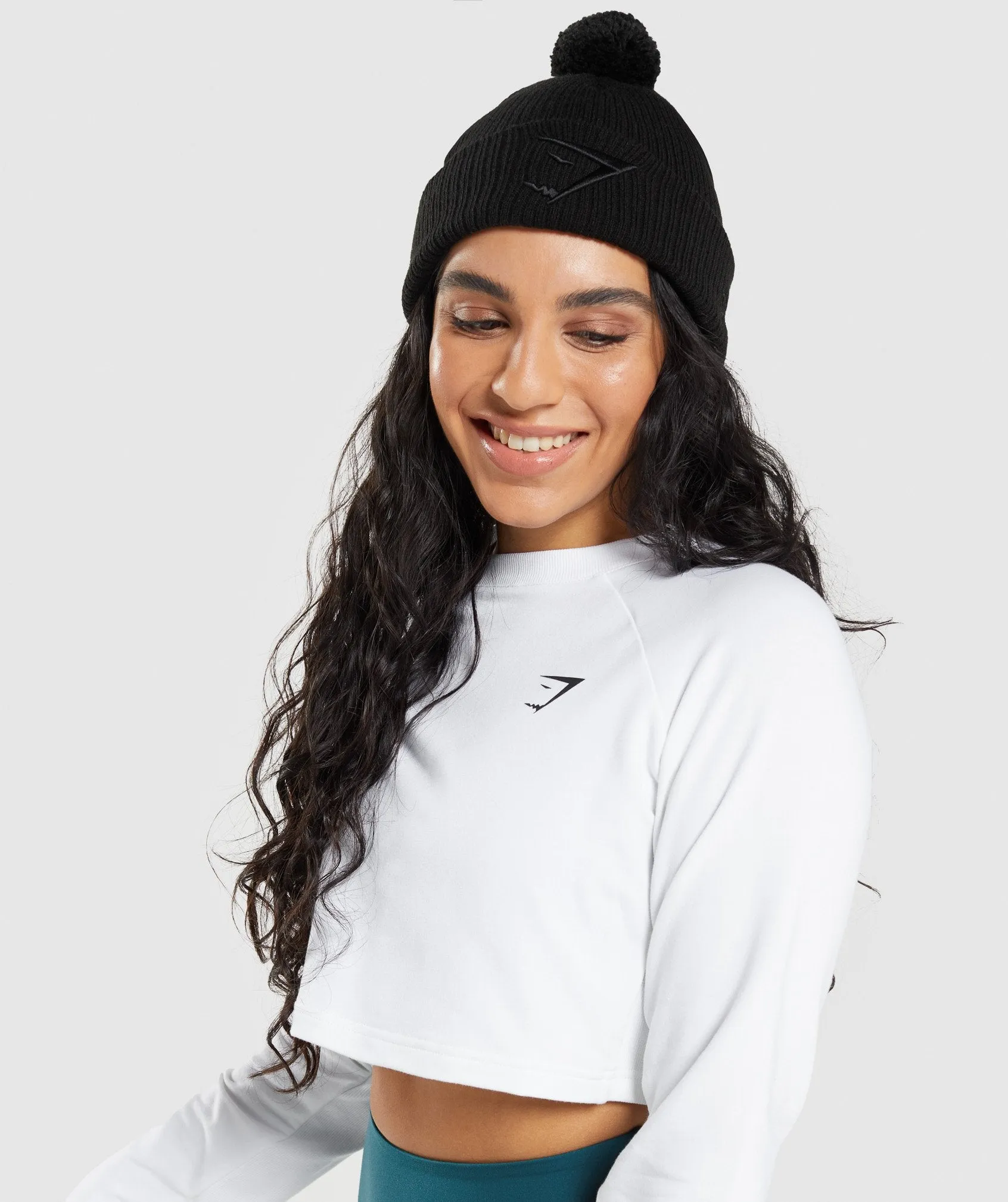 Gymshark New Era Mini Pom - Black