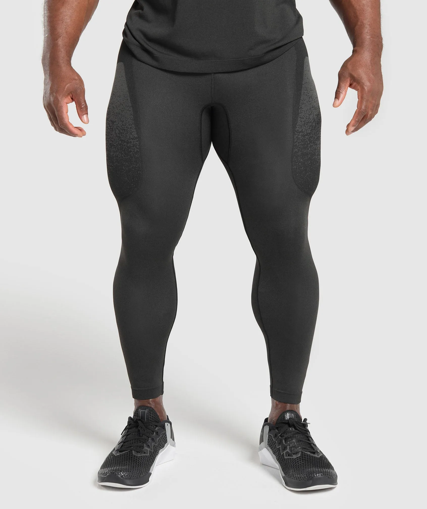 Gymshark Shadow Seamless Tights - Black