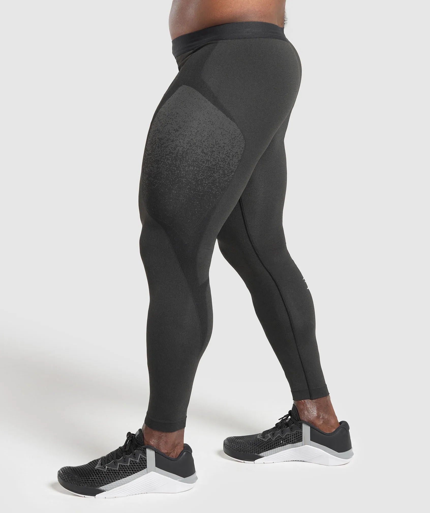 Gymshark Shadow Seamless Tights - Black