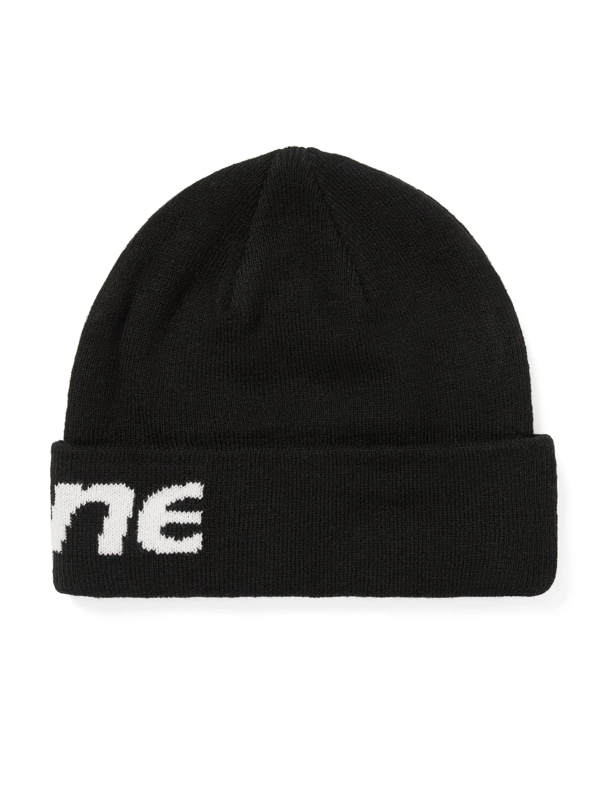 HSP-Logo Big Cuff Beanie Black / THIS IS NEVER THAT