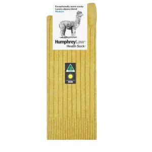 Humphrey Law Alpaca Wool Sock - Empire Yellow