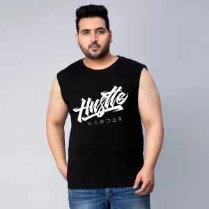 HUSTLE HARD SLEEVELESS VEST