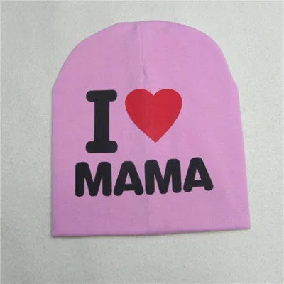 I Love MAMA/PAPA Kids Hats