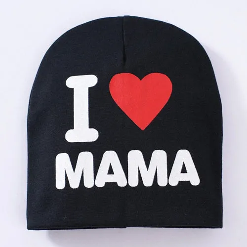 I Love MAMA/PAPA Kids Hats