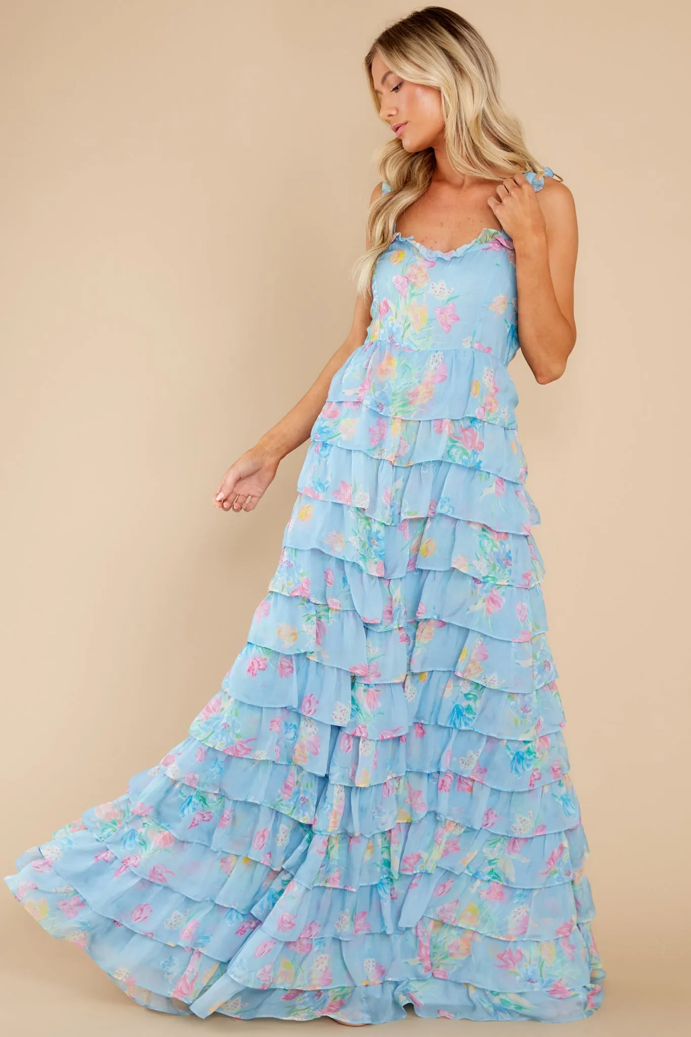 Idra Sky Lullaby Maxi Dress