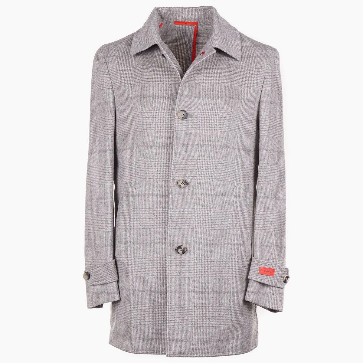 Isaia Pure Cashmere Walking Coat