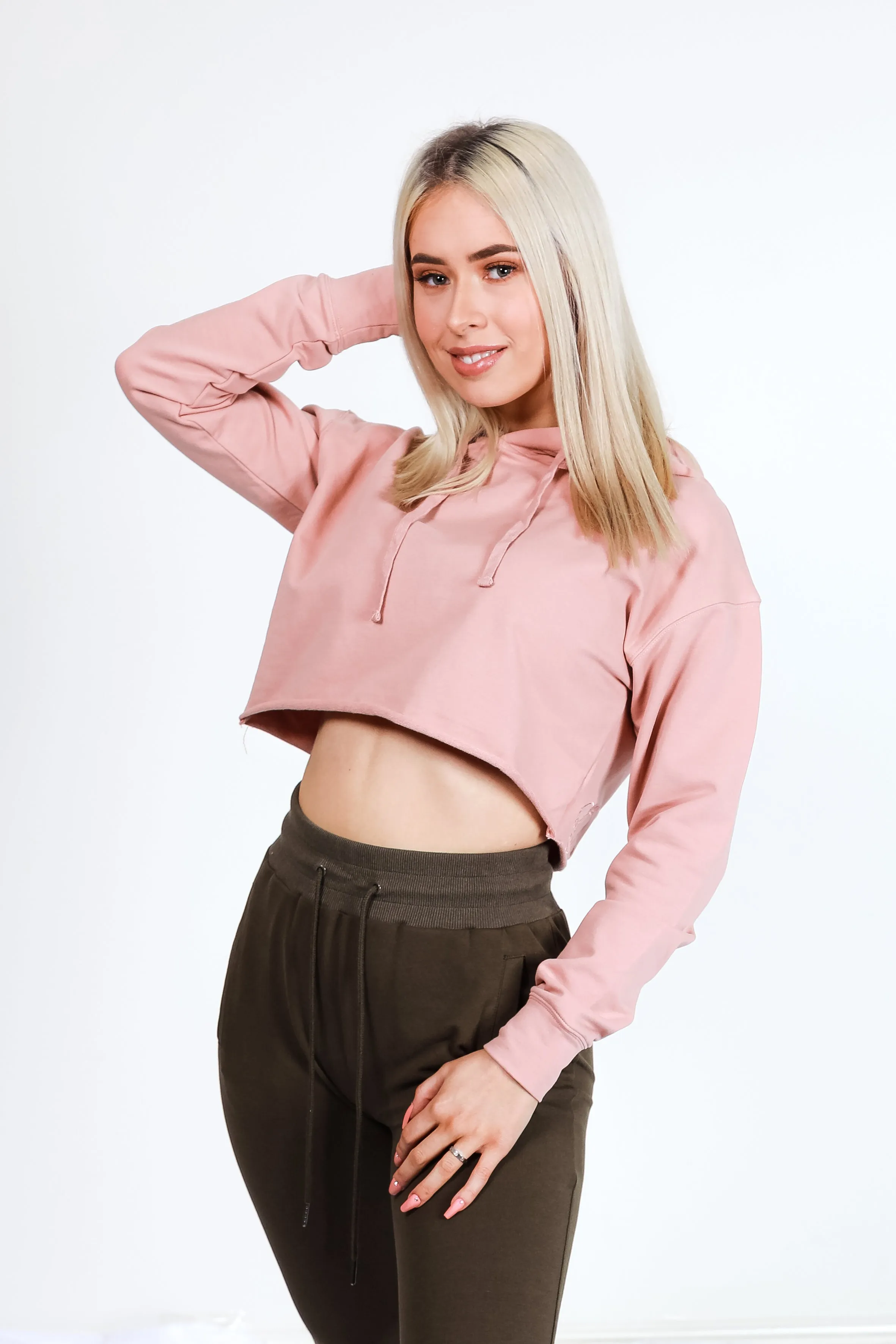 Itty Crop - Dusty Pink