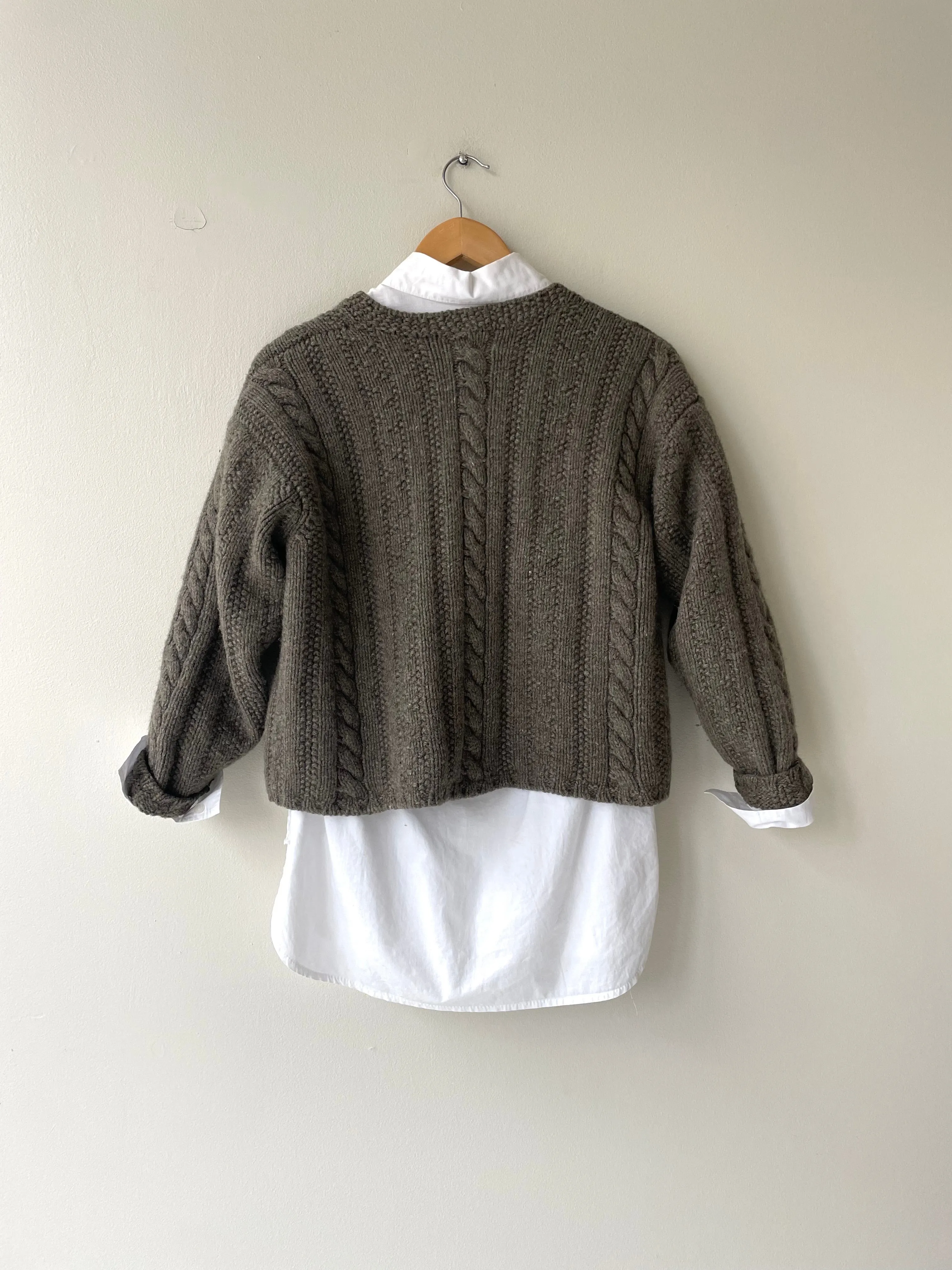 J. Crew Shetland Cardigan | 1990s