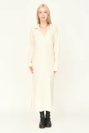 Jackson Sweater Dress in Ivory