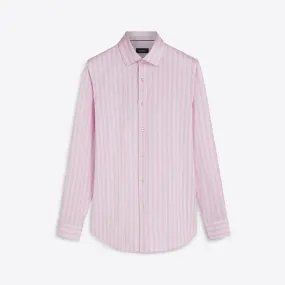 JAMES Dress Shirt Stripe OoohCotton Twill Shirt