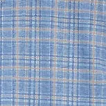 James Plaid Check OoohCotton Shirt in Air Blue by Bugatchi