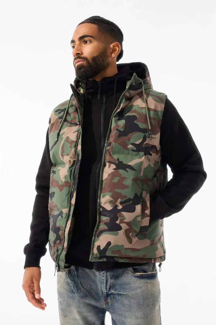 Jc Hooded Vest (Camo) - 9376VC