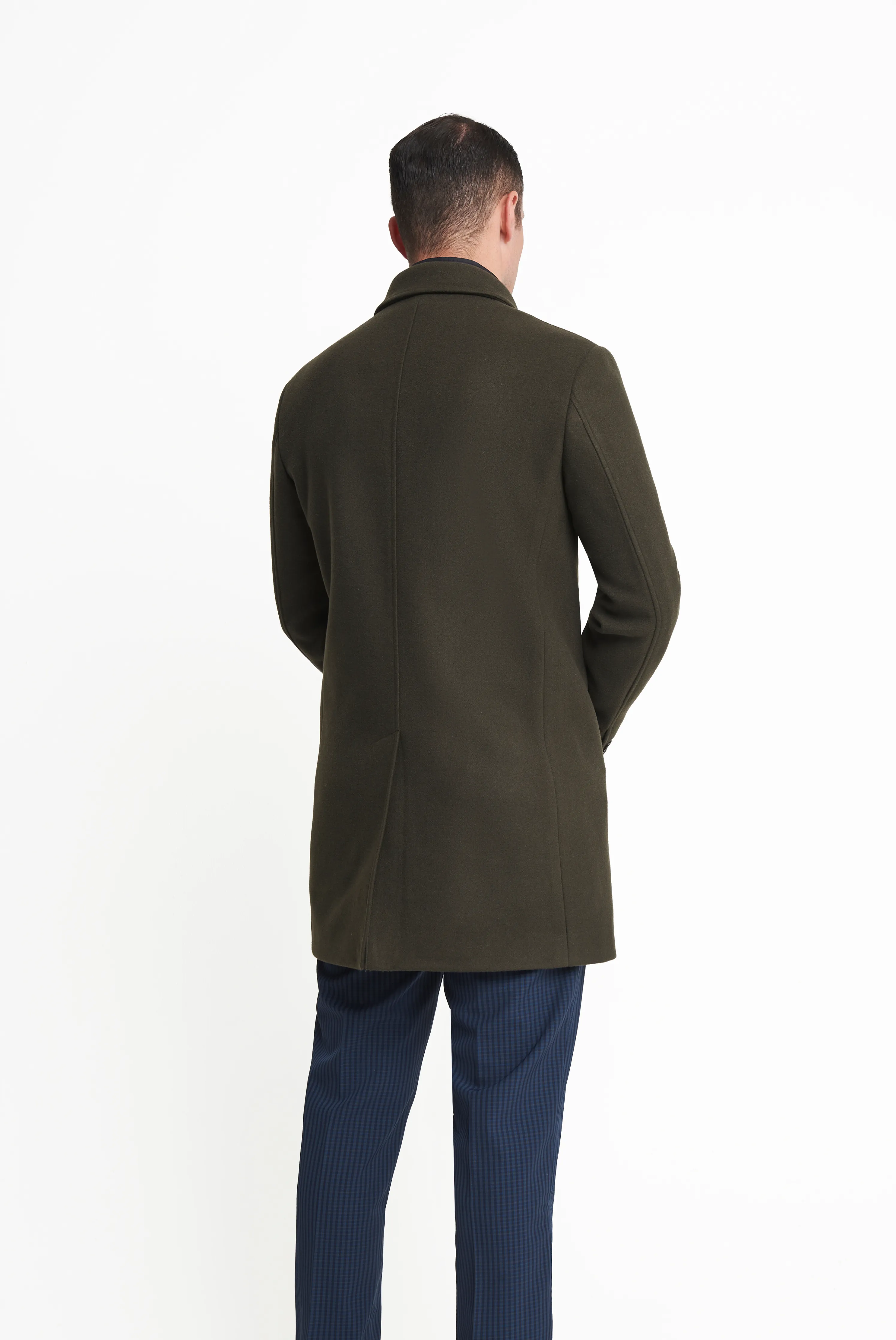 Johan Insert Coat in Khaki