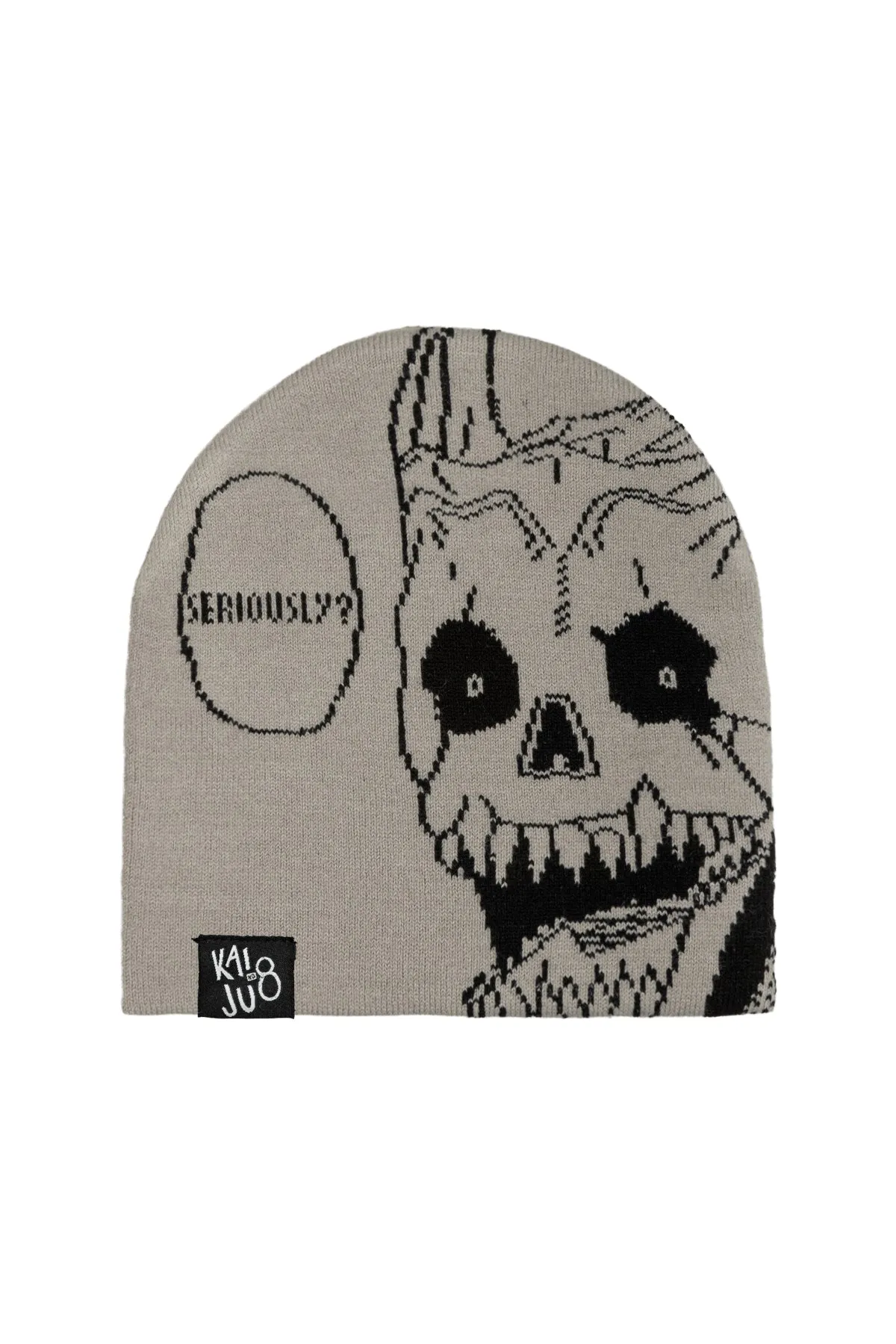 Kaiju No. 8 Skullcap Beanie - Grey