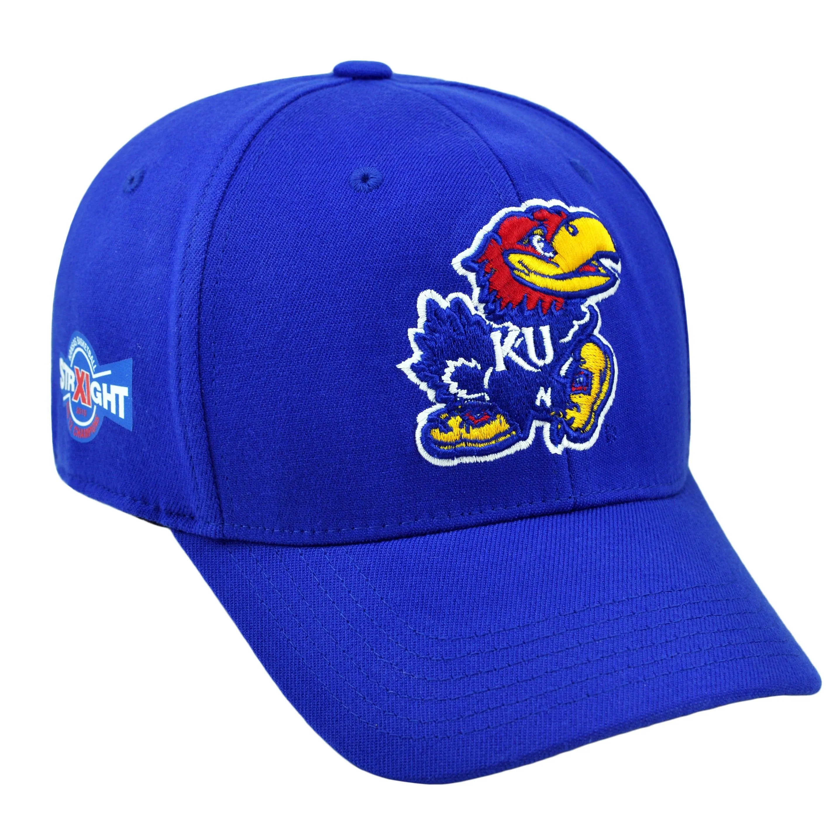 Kansas Jayhawks XI Straight Big 12 Conference Basketball Champs Hat Cap (M/L)