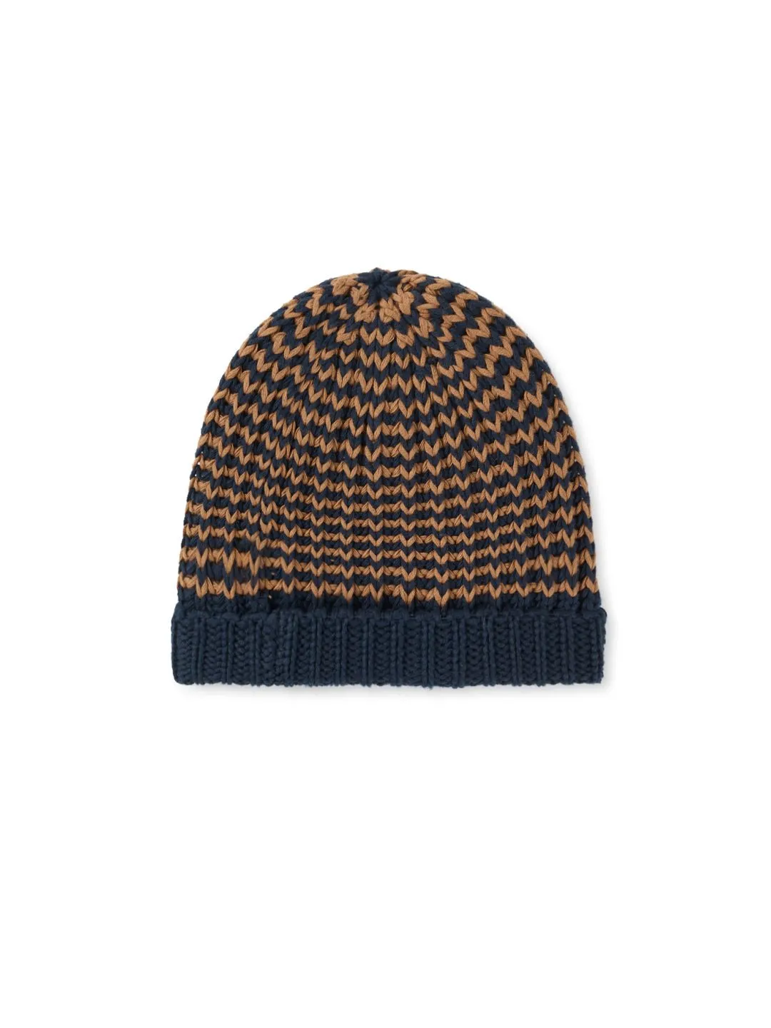 Katiu Beanie - Bicolour Navy