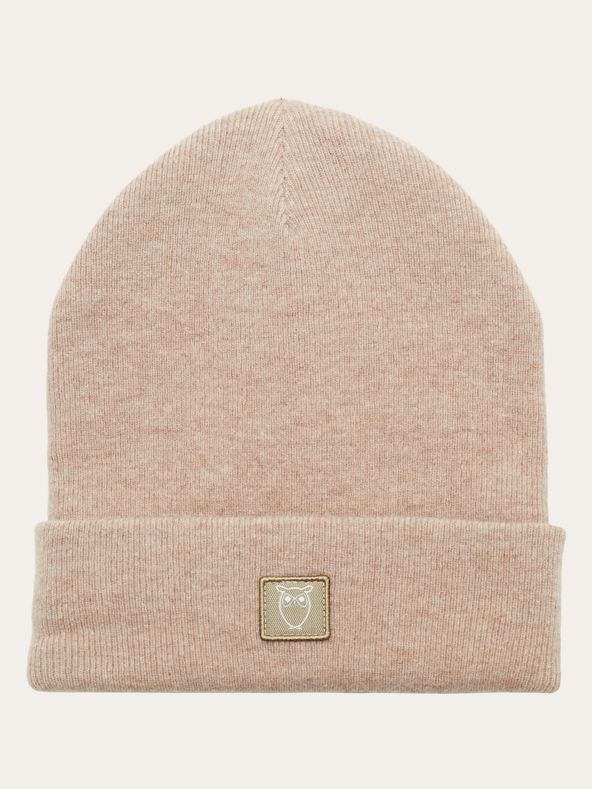 Kids Wool beanie - Kelp melange