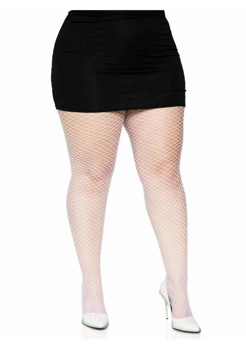 Leg Avenue Spandex Industrial Net Tights - 1x-2x