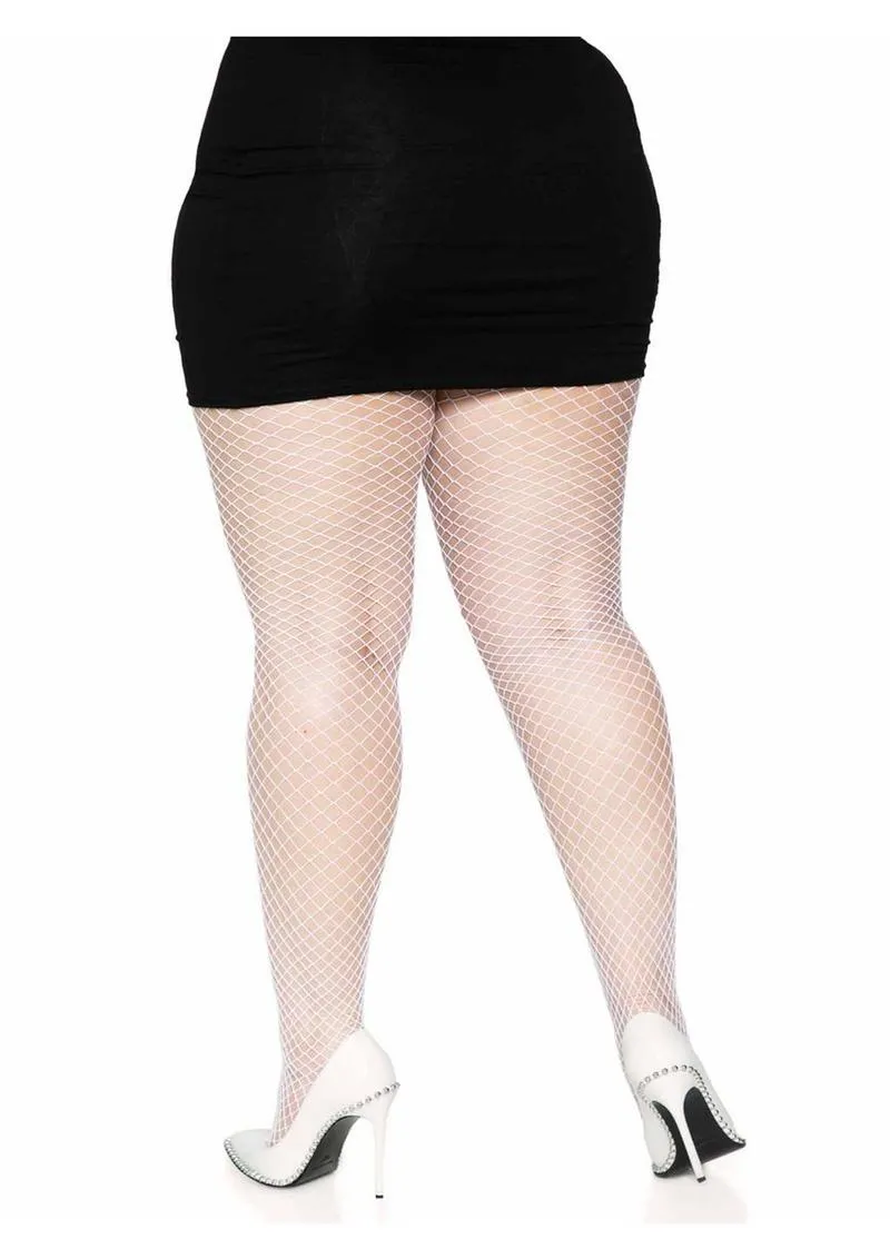 Leg Avenue Spandex Industrial Net Tights - 1x-2x