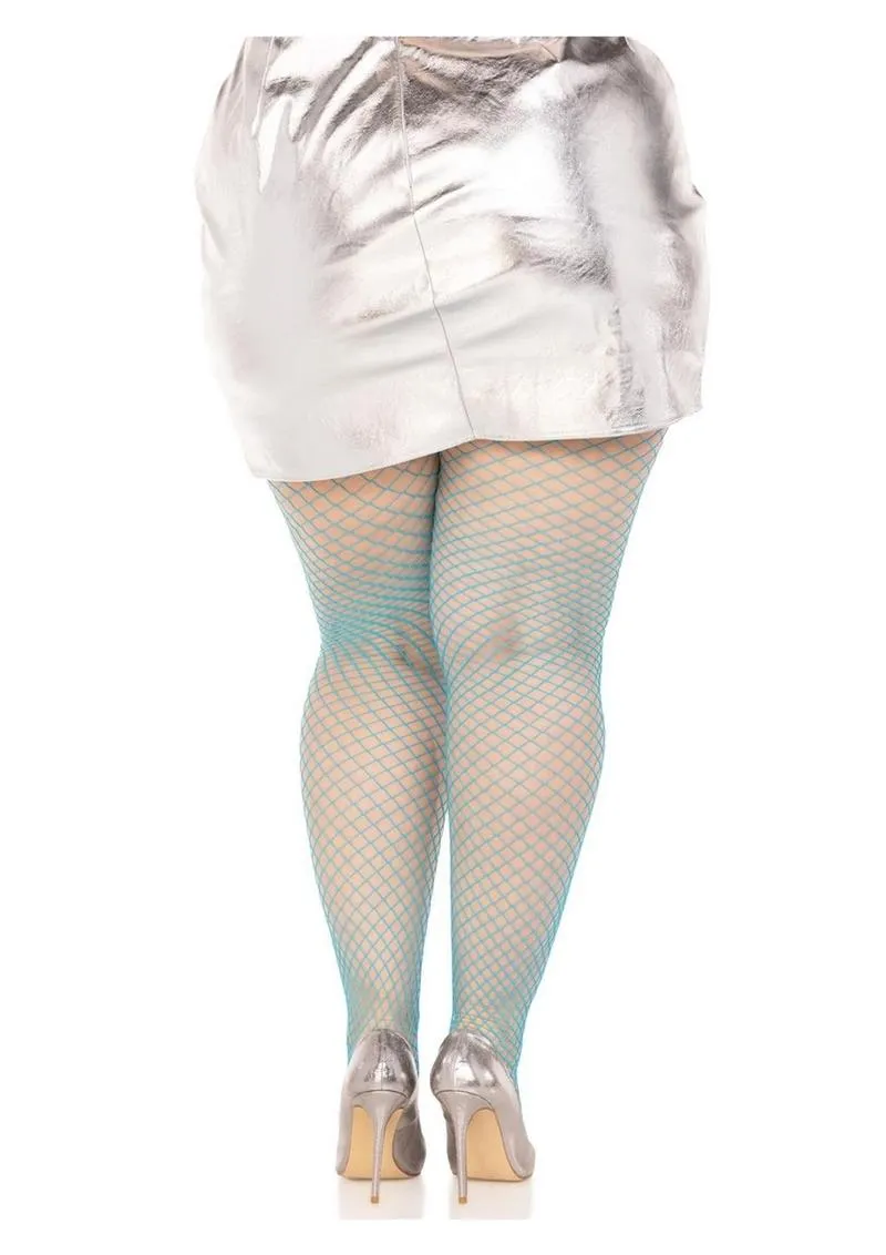 Leg Avenue Spandex Industrial Net Tights - 1x-2x