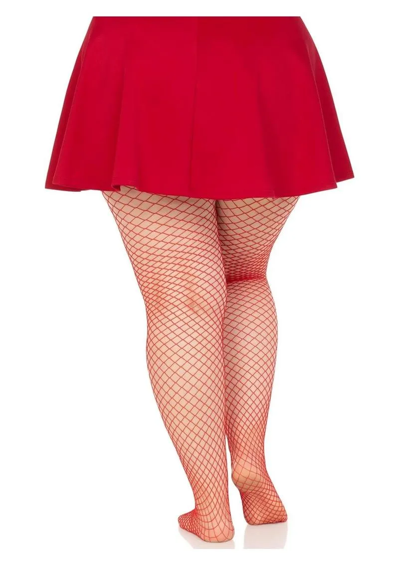 Leg Avenue Spandex Industrial Net Tights - 1x-2x