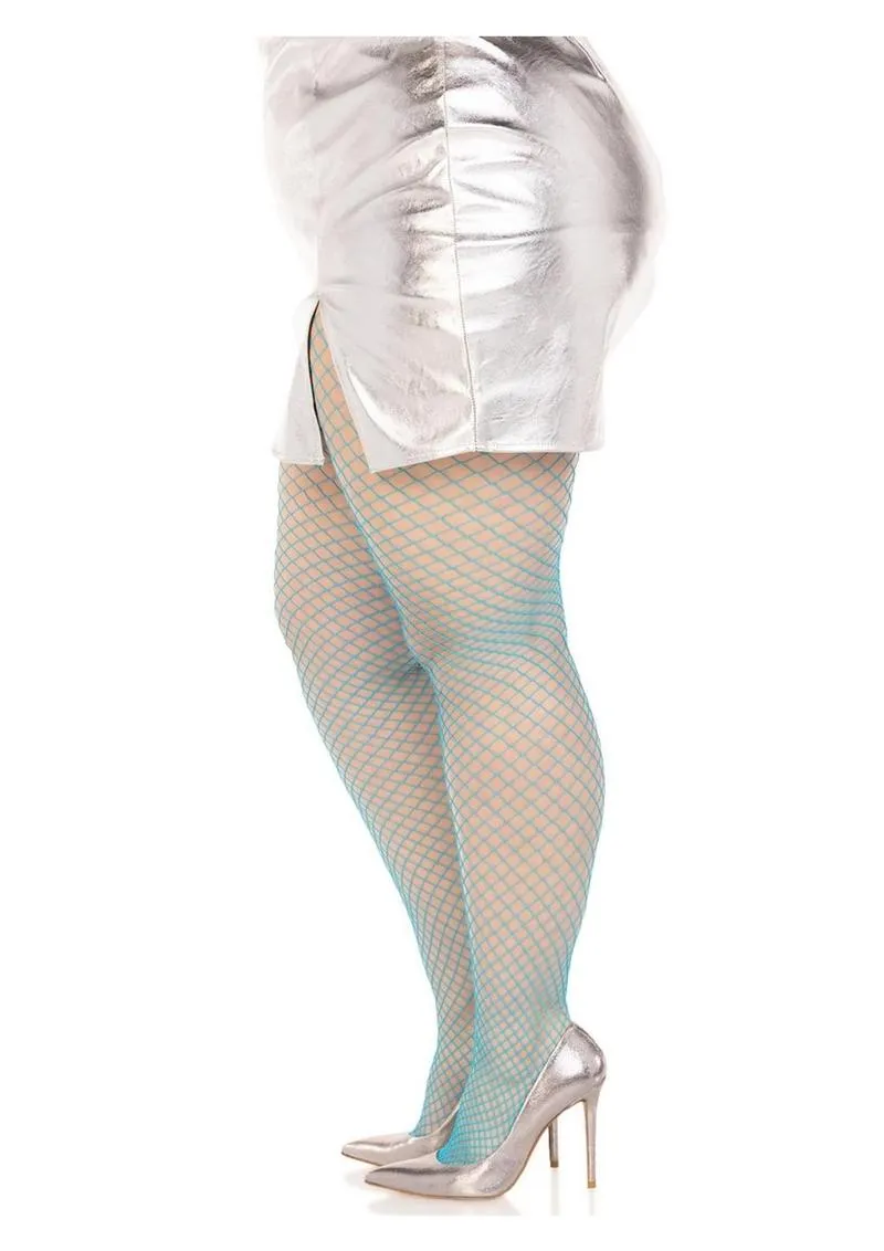 Leg Avenue Spandex Industrial Net Tights - 1x-2x